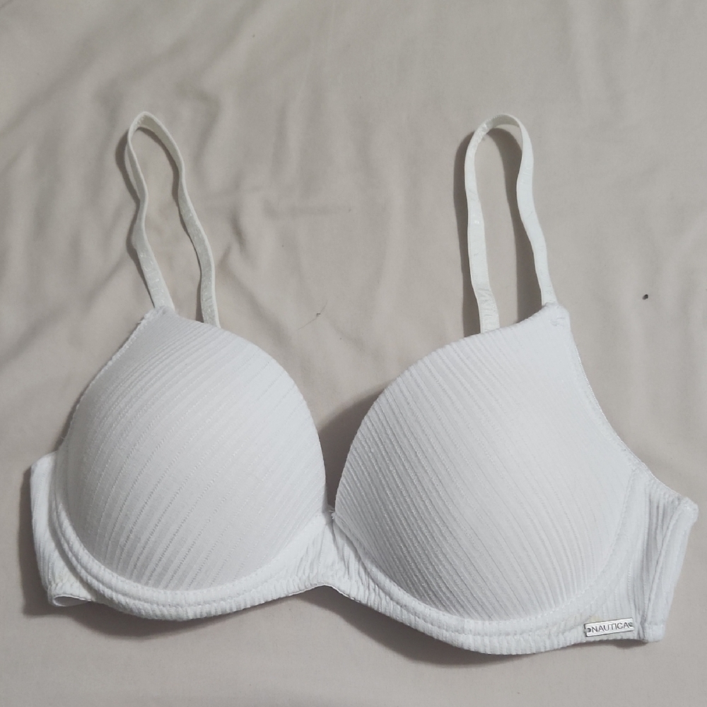 NAUTICA White Padded Bra 34B